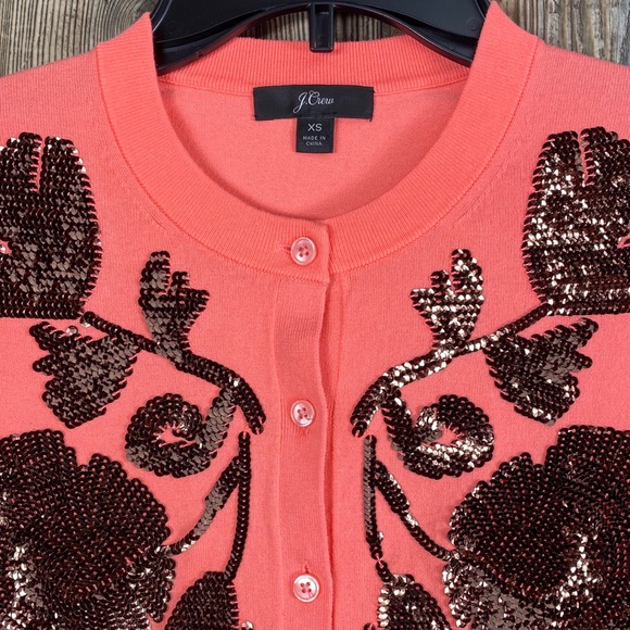 J. Crew Embroidered Jackie Cardigan Sweater - Picture 7 of 7